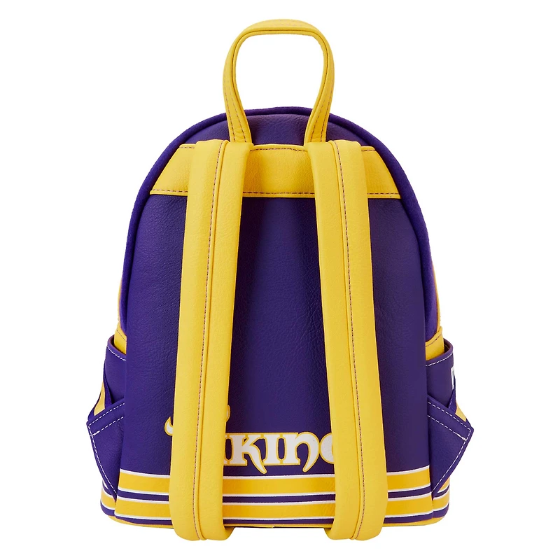 Mini sac à dos universitaire des Vikings du Minnesota de Loungefly