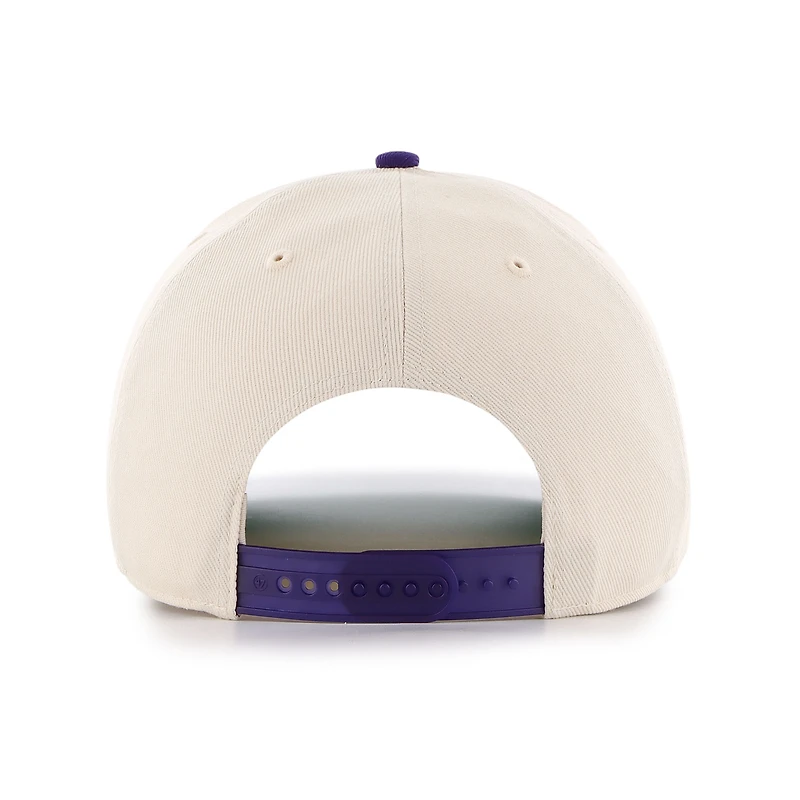 Casquette ajustable en corde Pomona pour homme, couleur crème, style Vikings du Minnesota, 1947