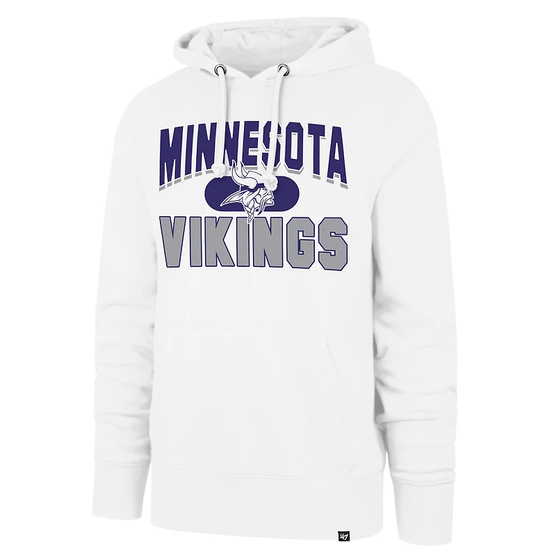 Sweat à capuche blanc '47 Minnesota Vikings Counter Strike Headline pour homme
