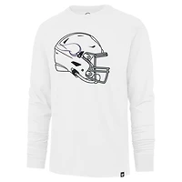 T-shirt à manches longues blanc '47 Minnesota Vikings Imprint pour homme