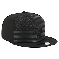 Casquette Snapback Independent 9FIFTY noire New Era pour homme des Vikings du Minnesota