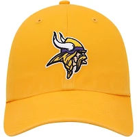 Casquette réglable '47 Gold Minnesota Vikings Clean Up pour homme