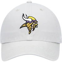 Casquette réglable '47 grise Minnesota Vikings Clean Up pour homme