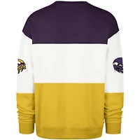 Men's '47 Purple/Gold Minnesota Vikings Breeze Maximalist Sweatshirt