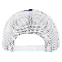 Men's '47 Purple/White Minnesota Vikings Team Unstructured Trucker Adjustable Hat
