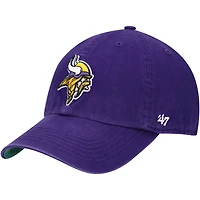 Casquette ajustée pour homme, modèle 47, violette, logo de la franchise Minnesota Vikings