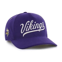 Casquette ajustable en velours côtelé Golden Age des Vikings du Minnesota 47 pour homme