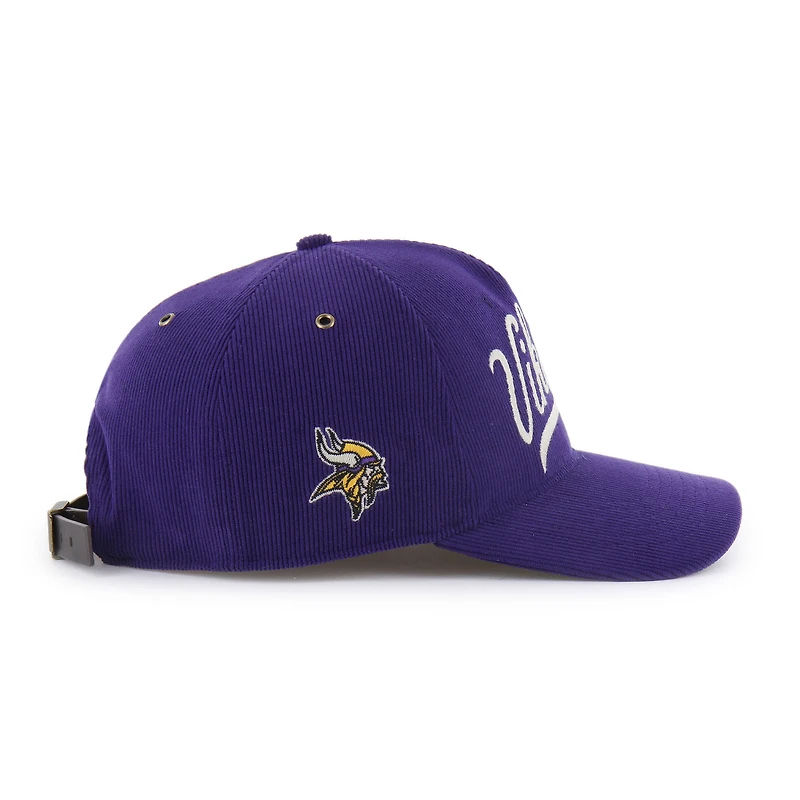 Men's '47  Purple Minnesota Vikings Golden Age Corduroy Hitch Adjustable Hat