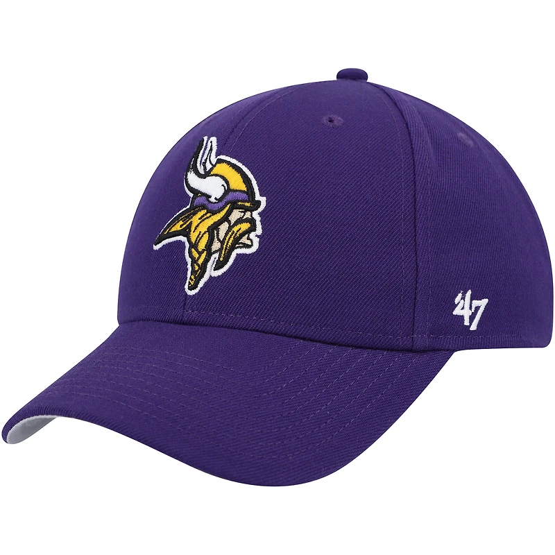 Casquette ajustable pour homme « 47 » violette Minnesota Vikings MVP