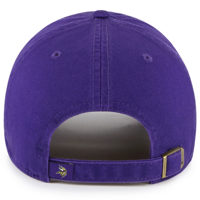 Casquette réglable '47 pour homme Minnesota Vikings Pride Clean Up