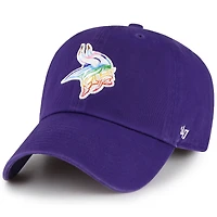 Casquette réglable '47 pour homme Minnesota Vikings Pride Clean Up