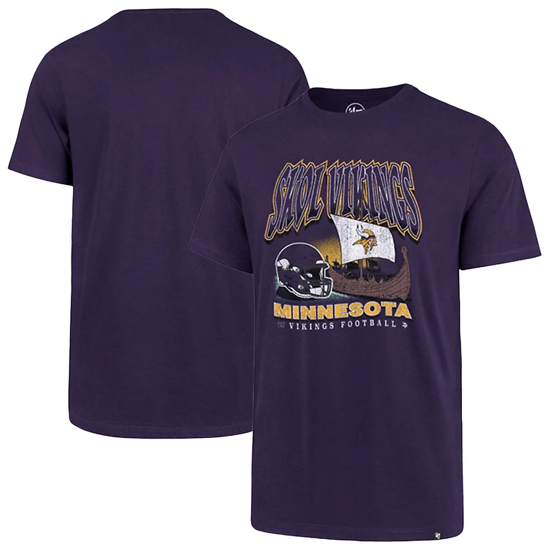 T-shirt Super Rival régional violet '47 des Minnesota Vikings pour hommes