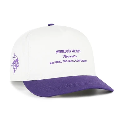 Men's '47 White Minnesota Vikings Contemporary Two-Tone Hitch Adjustable Hat