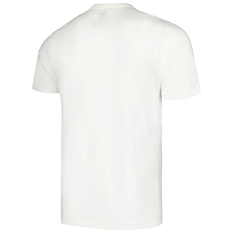 Men's '47 White Minnesota Vikings Flag Script Franklin T-Shirt