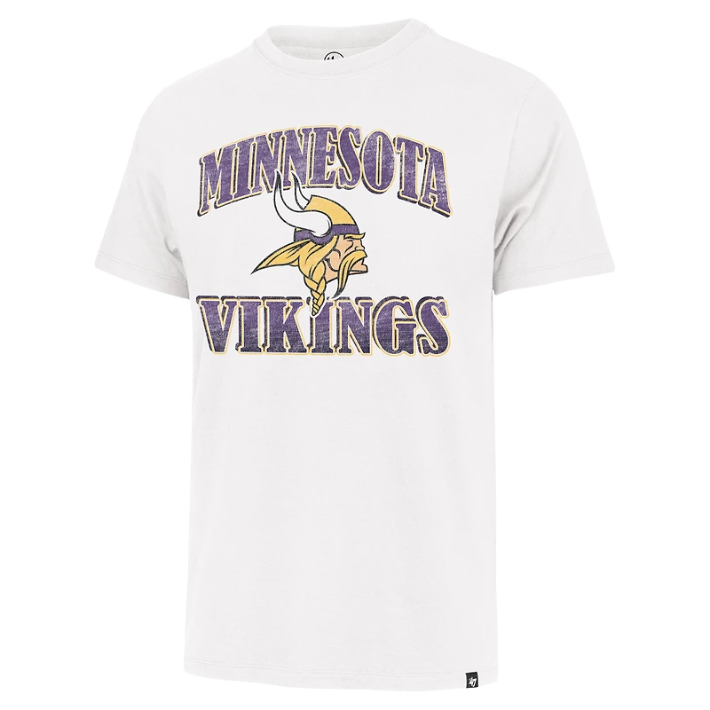 Men's '47 White Minnesota Vikings Overrun Franklin T-Shirt