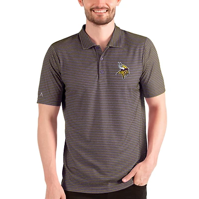 Polo violet Antigua pour homme, motif Esteem des Vikings du Minnesota