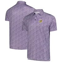 Polo violet à motifs floraux des Vikings du Minnesota pour homme