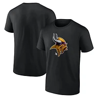 Men's  Black Minnesota Vikings Midnight Mascot T-Shirt