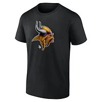 Men's  Black Minnesota Vikings Midnight Mascot T-Shirt