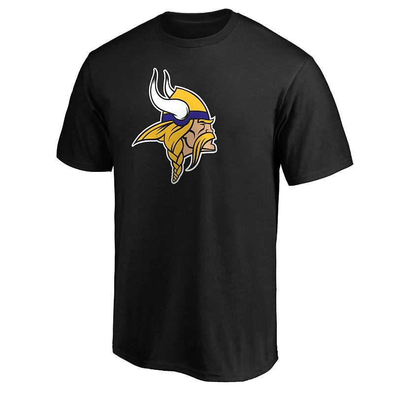 Men's Black Minnesota Vikings Primary Logo T-Shirt