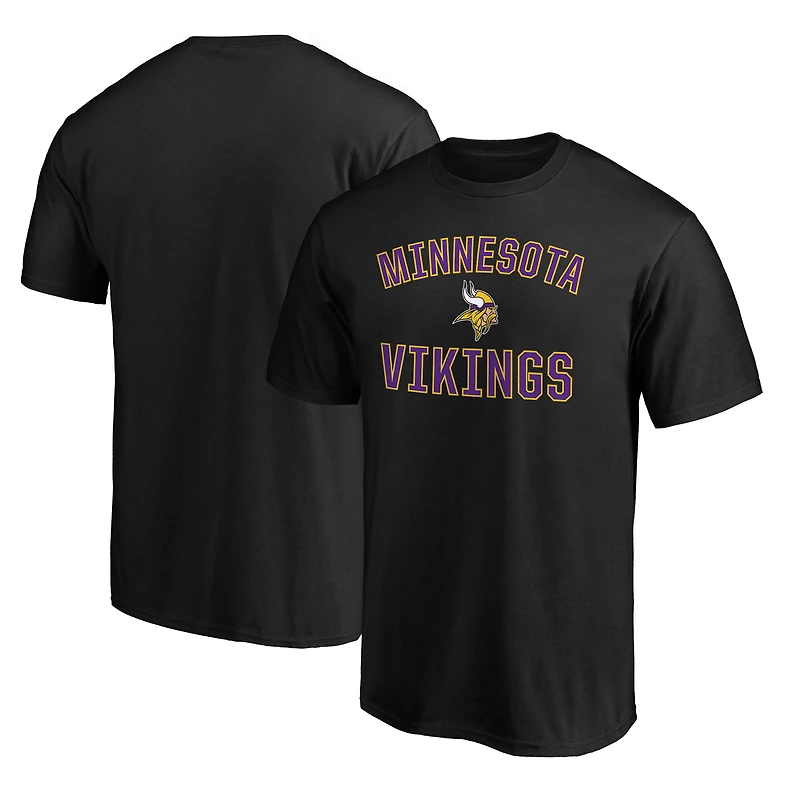 Men's Charcoal Minnesota Vikings Victory Arch T-Shirt