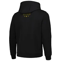 Men's BOSS X NFL Black Minnesota Vikings Touchback Pullover Hoodie