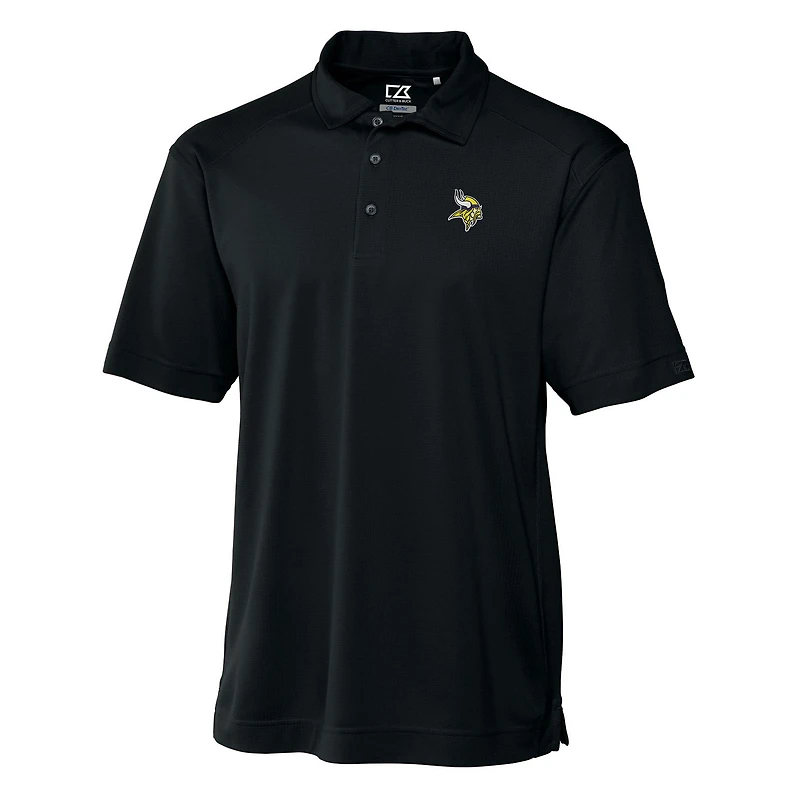Polo DryTec Genre noir pour homme, modèle grande taille, des Vikings du Minnesota, Cutter & Buck