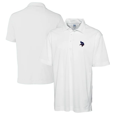 Polo texturé solide DryTec Genre pour homme, blanc, des Vikings du Minnesota, de coupe et taille grande