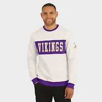Sweat-shirt colorblock crème pour homme de la collection Darius Rucker Fanatics, des Vikings du Minnesota