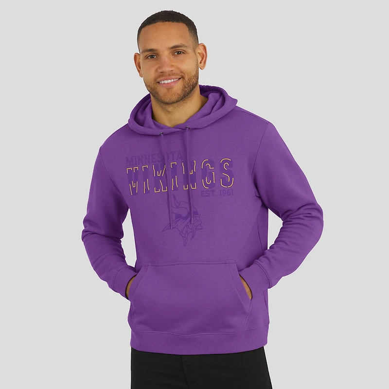 Sweat à capuche violet pour homme Darius Rucker Collection by Fanatics, motif Vikings du Minnesota