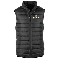 Men's Dunbrooke Black Minnesota Vikings Alberta Full-Zip Puffer Vest