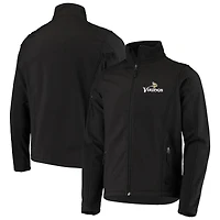 Veste softshell zippée intégrale Dunbrooke Black Minnesota Vikings Sonoma pour homme