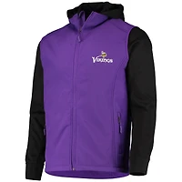 Men's Dunbrooke Purple/Black Minnesota Vikings Alpha Full-Zip Jacket