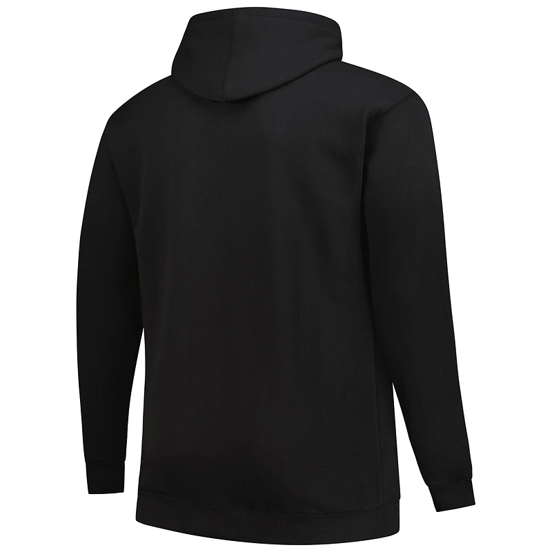 Men's Fanatics Black Minnesota Vikings Big & Tall Chip Shot Hoodie