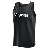 Men's Fanatics Black Minnesota Vikings Elements Tank Top