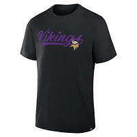 Men's Fanatics Black Minnesota Vikings Fluid Motion Legacy T-Shirt