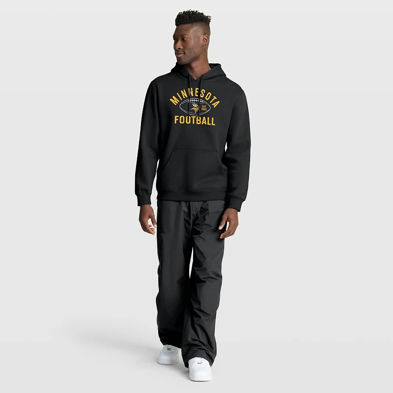 Sweat à capuche noir Fumblerooski Legacy des Vikings du Minnesota pour homme