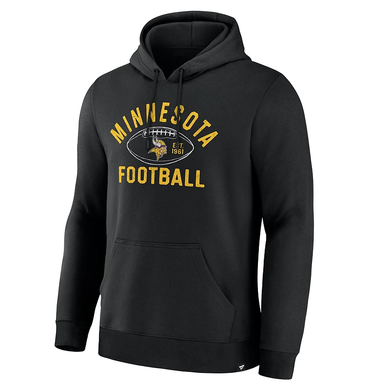 Sweat à capuche noir Fumblerooski Legacy des Vikings du Minnesota pour homme