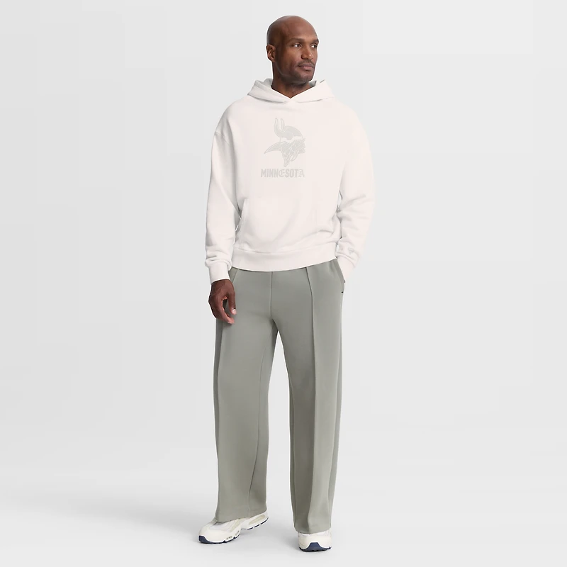 Sweat à capuche oversize crème Minnesota Vikings pour homme de Fanatics