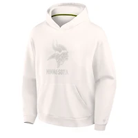 Sweat à capuche oversize crème Minnesota Vikings pour homme de Fanatics