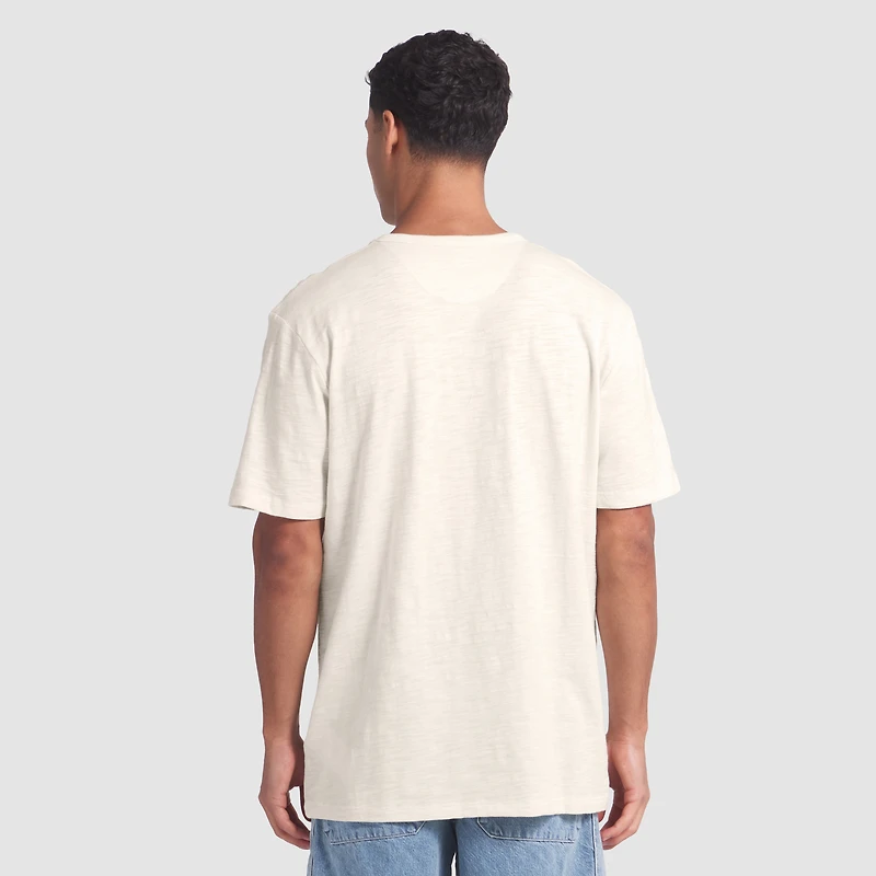 Men's Fanatics  Cream Minnesota Vikings Slub T-Shirt