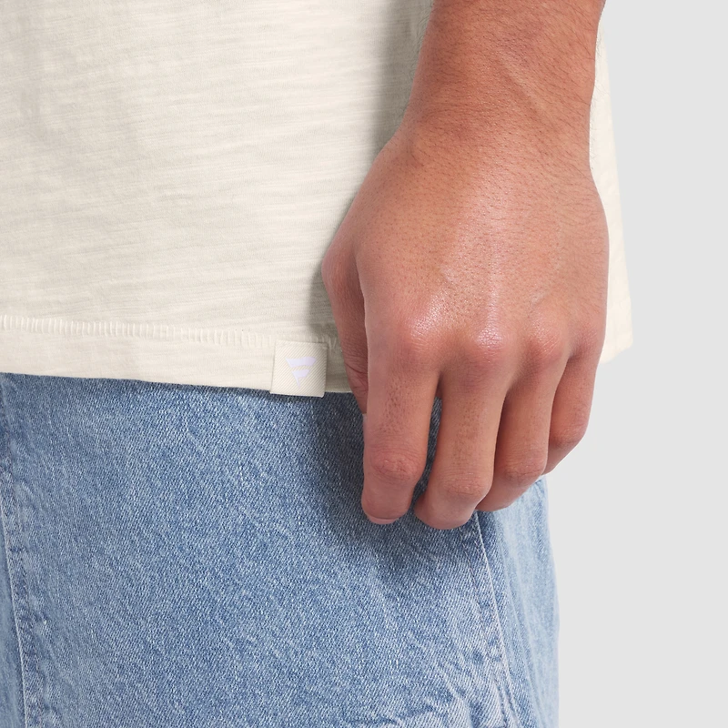 Men's Fanatics  Cream Minnesota Vikings Slub T-Shirt