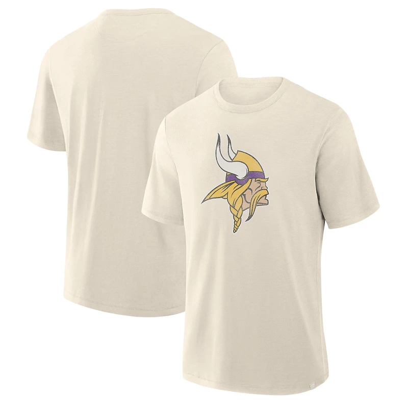 T-shirt fanatique pour homme couleur crème Minnesota Vikings