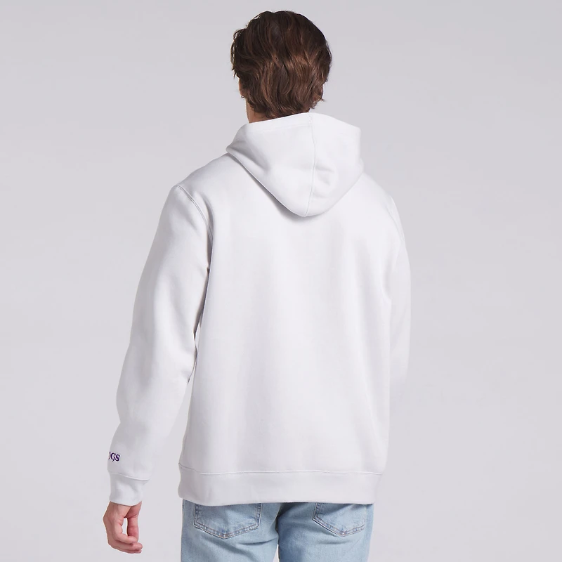 Sweat à capuche en polaire gris fanatiques pour hommes Minnesota Vikings Legacy