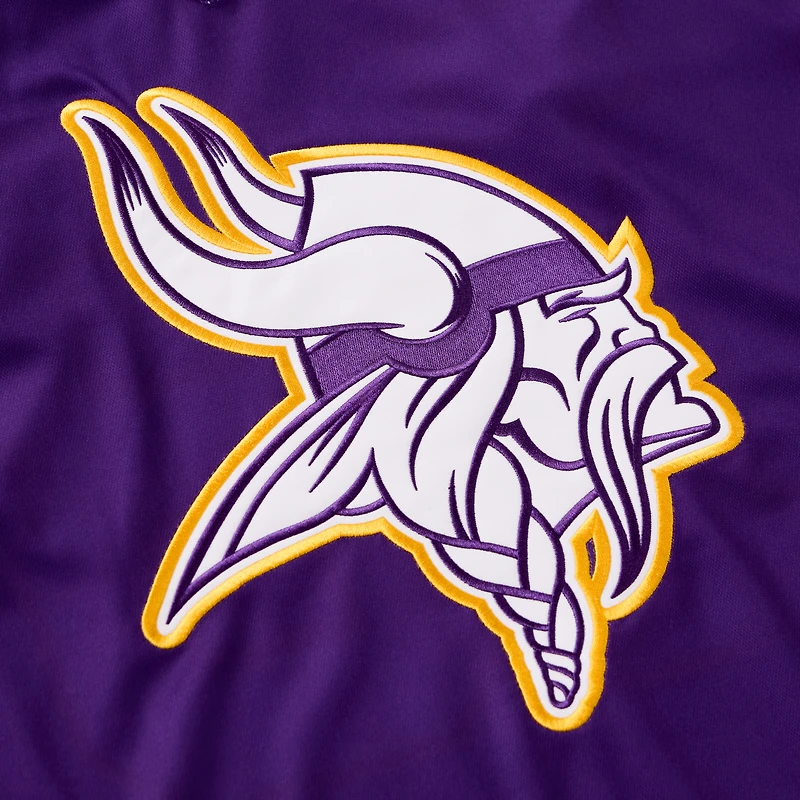 Men's Fanatics Justin Jefferson Purple Minnesota Vikings Hockey Jersey