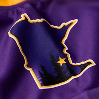 Men's Fanatics Justin Jefferson Purple Minnesota Vikings Hockey Jersey