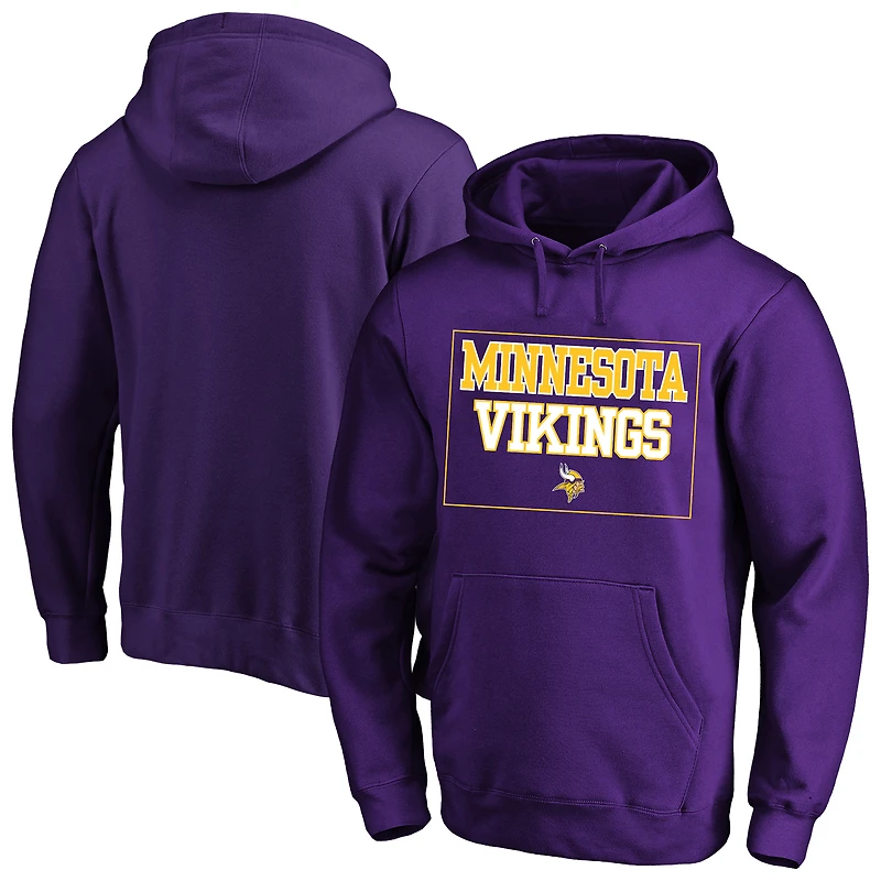 Men's Fanatics  Purple Minnesota Vikings Big & Tall Fleece Hoodie
