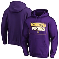 Men's Fanatics  Purple Minnesota Vikings Big & Tall Fleece Hoodie