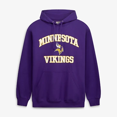 Men's Fanatics  Purple Minnesota Vikings Big & Tall Heart Soul Hoodie