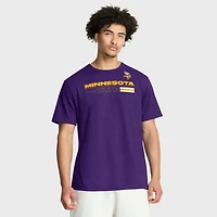 T-shirt violet Fanatics pour homme, motif Chop Block Legacy des Vikings du Minnesota